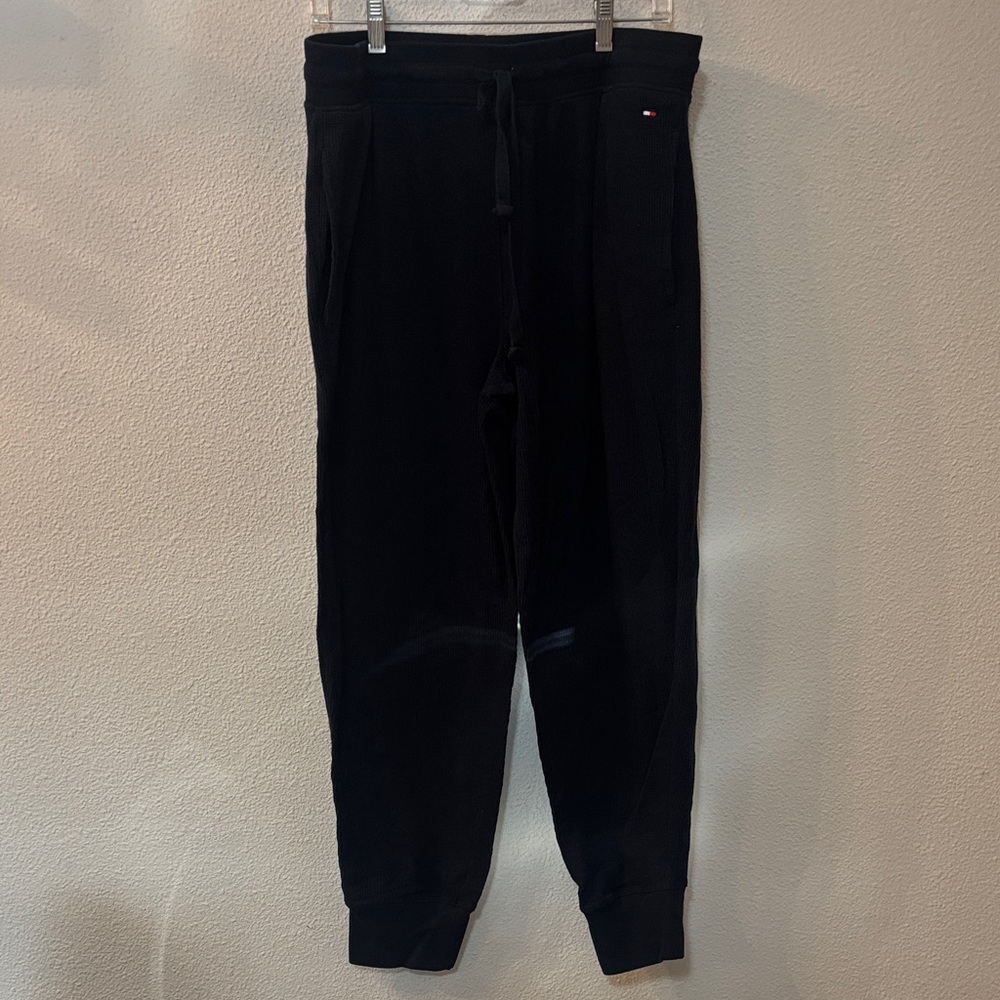 Tommy Hilfiger Men's Black Jogger Pants
